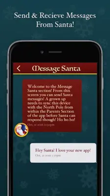 Speak to Santa™ - Video Call android App screenshot 9