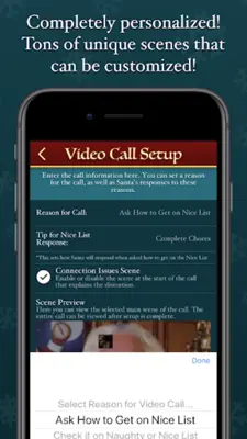 Speak to Santa™ - Video Call android App screenshot 11