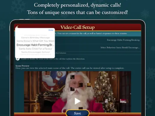 Speak to Santa™ - Video Call android App screenshot 4