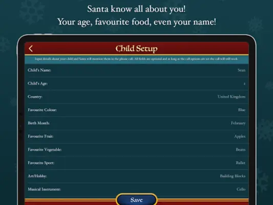 Speak to Santa™ - Video Call android App screenshot 6